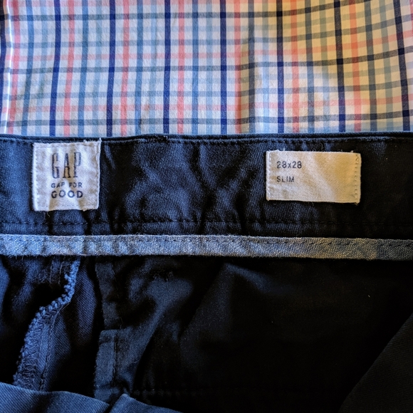 🌼 Gap Original Slim Fit Khakis w/ GapFlex Stretch 28 x 28 - Picture 3 of 5
